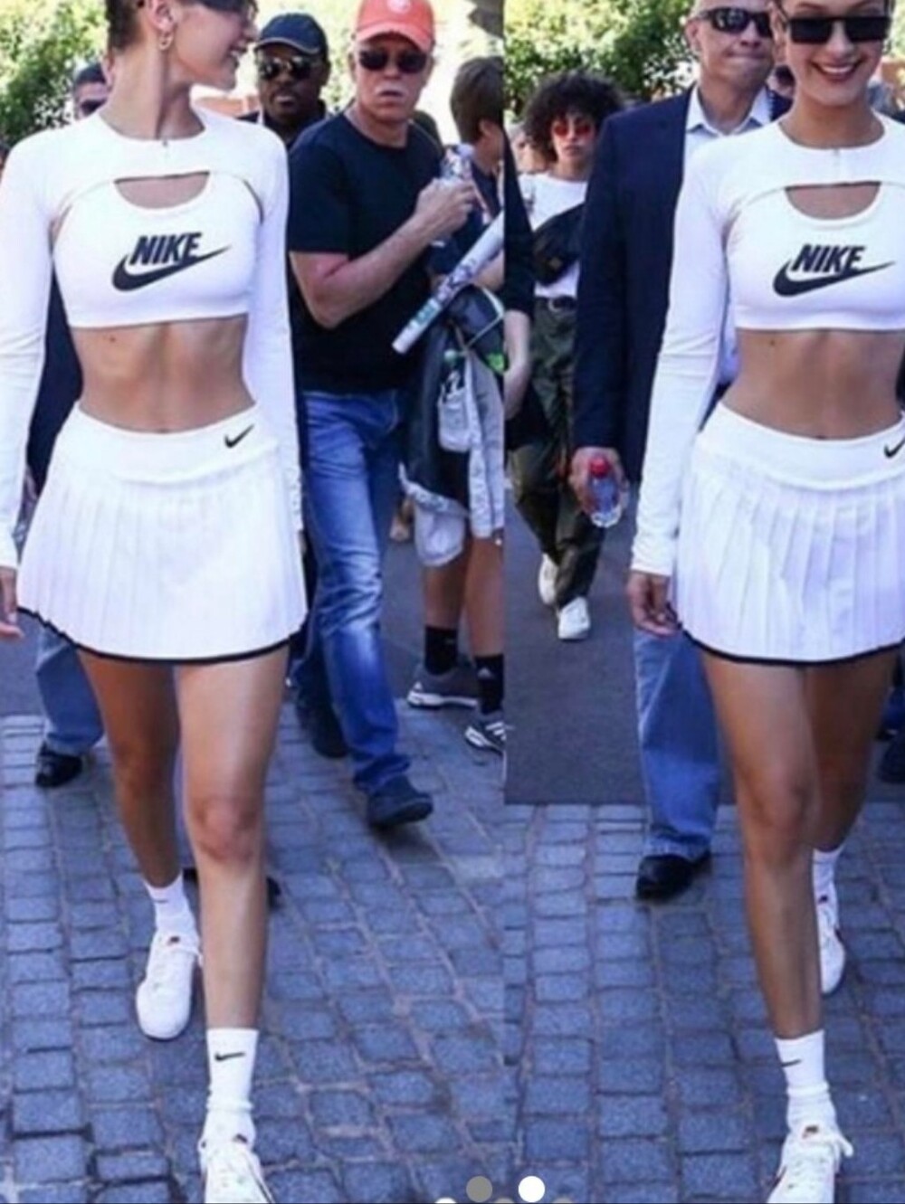 Nike Victory Rare White Pleated Tennis Skirt